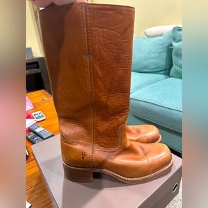 Frye Campus Boots.  Saddle brown, women’s, size 9.